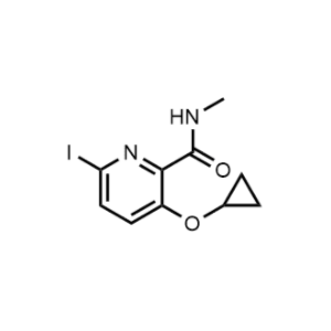3-Cyclopropoxy-6-iodo-N-methylpicolinamide|CS-1168616