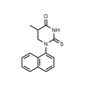 5-Methyl-1-(naphthalen-1-yl)-2-thioxotetrahydropyrimidin-4(1H)-one|CS-1168648