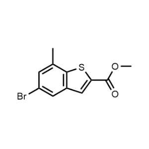 Methyl 5-bromo-7-methylbenzo[b]thiophene-2-carboxylate|CS-1168711