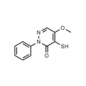 4-Mercapto-5-methoxy-2-phenylpyridazin-3(2H)-one|CS-1168782
