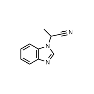 2-(1H-Benzo[d]imidazol-1-yl)propanenitrile|CS-1168793
