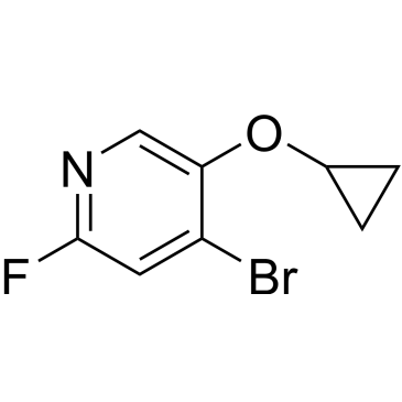4-Bromo-5-cyclopropoxy-2-fluoropyridine|CS-1168824