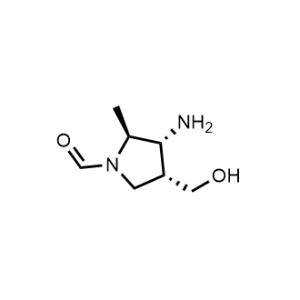 (2S,3R,4R)-3-Amino-4-(hydroxymethyl)-2-methylpyrrolidine-1-carbaldehyde|CS-1168876