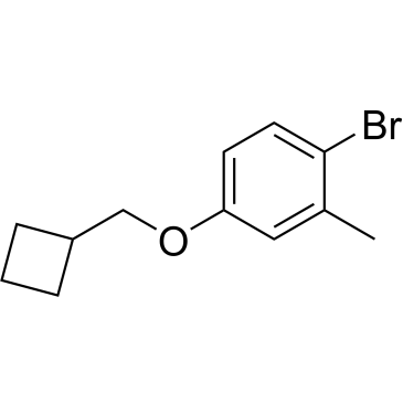 1-Bromo-4-(cyclobutylmethoxy)-2-methylbenzene|CS-1168961