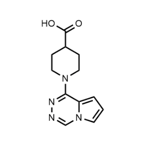 1-(Pyrrolo[1,2-d][1,2,4]triazin-1-yl)piperidine-4-carboxylic acid|CS-1169027