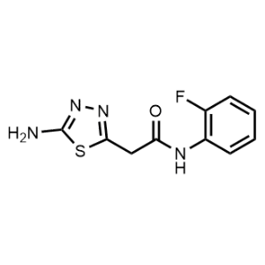 2-(5-Amino-1,3,4-thiadiazol-2-yl)-N-(2-fluorophenyl)acetamide|CS-1169045