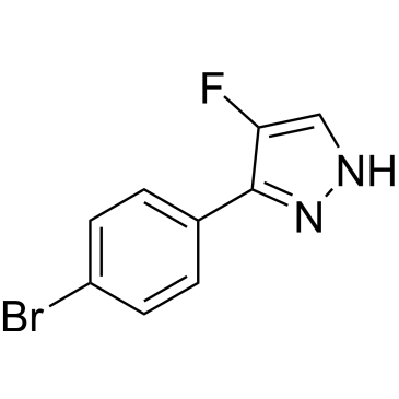 3-(4-Bromophenyl)-4-fluoro-1H-pyrazole|CS-1169233
