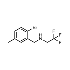 N-(2-Bromo-5-methylbenzyl)-2,2,2-trifluoroethan-1-amine|CS-1169243