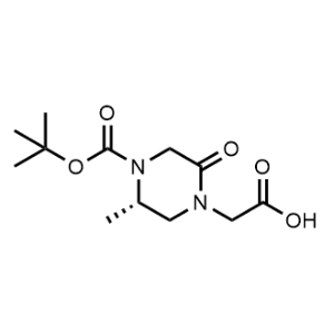 (S)-2-(4-(Tert-butoxycarbonyl)-5-methyl-2-oxopiperazin-1-yl)acetic acid|CS-1169255