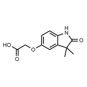 2-((3,3-Dimethyl-2-oxoindolin-5-yl)oxy)acetic acid|CS-1169383