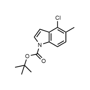 Tert-butyl 4-chloro-5-methyl-1H-indole-1-carboxylate|CS-1169431
