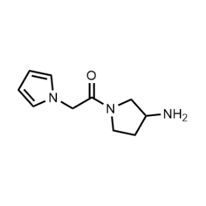 1-(3-Aminopyrrolidin-1-yl)-2-(1H-pyrrol-1-yl)ethan-1-one|CS-1169449