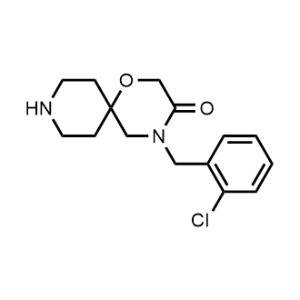 4-(2-Chlorobenzyl)-1-oxa-4,9-diazaspiro[5.5]undecan-3-one|CS-1169458