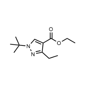 Ethyl 1-(tert-butyl)-3-ethyl-1H-pyrazole-4-carboxylate|CS-1169485