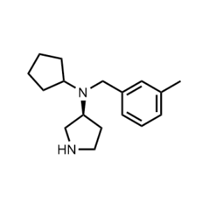 (S)-N-Cyclopentyl-N-(3-methylbenzyl)pyrrolidin-3-amine|CS-1169567