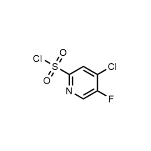 4-Chloro-5-fluoropyridine-2-sulfonyl chloride|CS-1169583