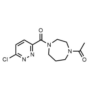 1-(4-(6-Chloropyridazine-3-carbonyl)-1,4-diazepan-1-yl)ethan-1-one|CS-1169595