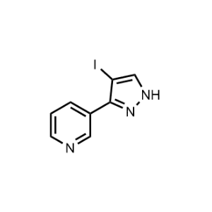3-(4-Iodo-1H-pyrazol-3-yl)pyridine|CS-1169627