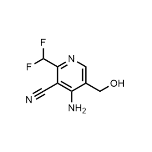 4-Amino-2-(difluoromethyl)-5-(hydroxymethyl)nicotinonitrile|CS-1169647