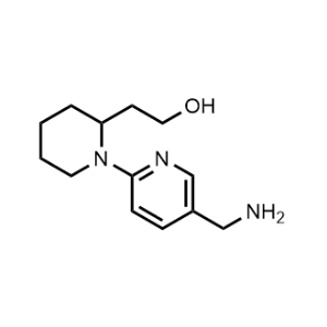 2-(1-(5-(Aminomethyl)pyridin-2-yl)piperidin-2-yl)ethan-1-ol|CS-1169730