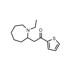 2-(1-Ethylazepan-2-yl)-1-(thiophen-2-yl)ethan-1-one|CS-1169776