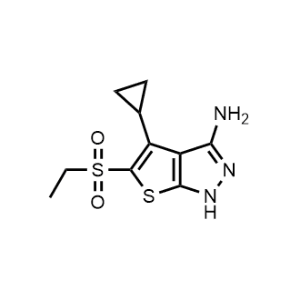 4-Cyclopropyl-5-(ethylsulfonyl)-1H-thieno[2,3-c]pyrazol-3-amine|CS-1169856