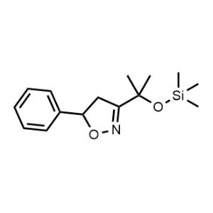 5-Phenyl-3-(2-((trimethylsilyl)oxy)propan-2-yl)-4,5-dihydroisoxazole|CS-1169888