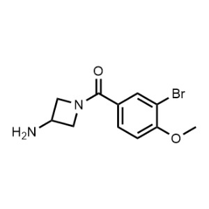 (3-Aminoazetidin-1-yl)(3-bromo-4-methoxyphenyl)methanone|CS-1169915