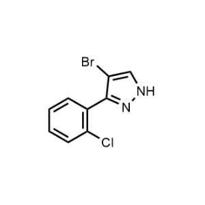 4-Bromo-3-(2-chlorophenyl)-1H-pyrazole|CS-1170012