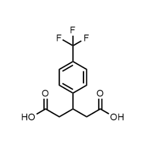 3-(4-(Trifluoromethyl)phenyl)pentanedioic acid|CS-1170079