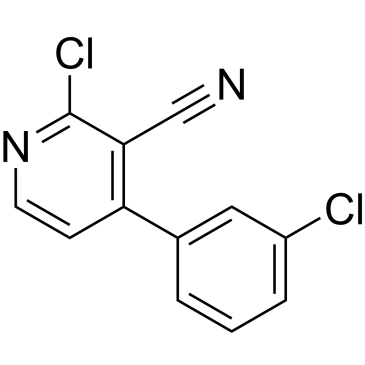 2-Chloro-4-(3-chlorophenyl)nicotinonitrile|CS-1170124