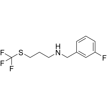 N-(3-Fluorobenzyl)-3-((trifluoromethyl)thio)propan-1-amine|CS-1170127