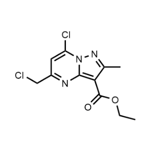 Ethyl 7-chloro-5-(chloromethyl)-2-methylpyrazolo[1,5-a]pyrimidine-3-carboxylate|CS-1170288