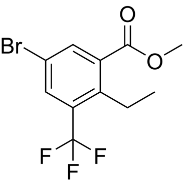 Methyl 5-bromo-2-ethyl-3-(trifluoromethyl)benzoate|CS-1170290