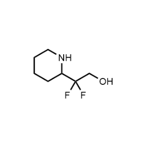 2,2-Difluoro-2-(piperidin-2-yl)ethan-1-ol|CS-1170379