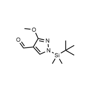 1-(tert-Butyldimethylsilyl)-3-methoxy-1H-pyrazole-4-carbaldehyde|CS-1170638