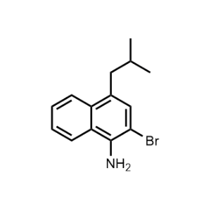 2-Bromo-4-isobutylnaphthalen-1-amine|CS-1170655