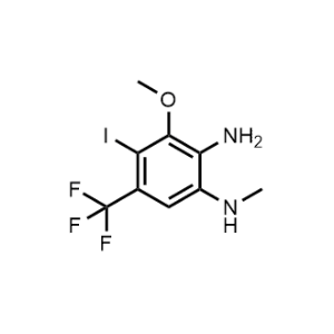 4-Iodo-3-methoxy-N1-methyl-5-(trifluoromethyl)-1,2-benzenediamine|CS-1170771