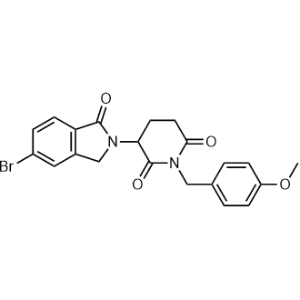 3-(5-Bromo-1-oxoisoindolin-2-yl)-1-(4-methoxybenzyl)piperidine-2,6-dione|CS-1170816
