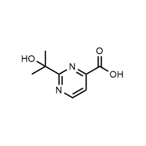 2-(2-Hydroxypropan-2-yl)pyrimidine-4-carboxylic acid|CS-1171133