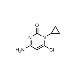 4-Amino-6-chloro-1-cyclopropylpyrimidin-2(1H)-one|CS-1171249