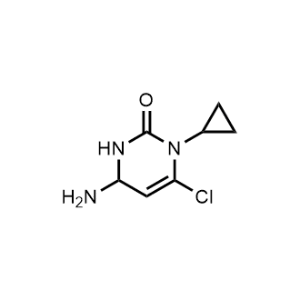 4-Amino-6-chloro-1-cyclopropyl-3,4-dihydropyrimidin-2(1H)-one|CS-1171265