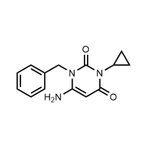 6-Amino-1-benzyl-3-cyclopropylpyrimidine-2,4(1H,3H)-dione|CS-1171270