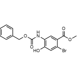 Methyl 5-(((benzyloxy)carbonyl)amino)-2-bromo-4-hydroxybenzoate|CS-1171319