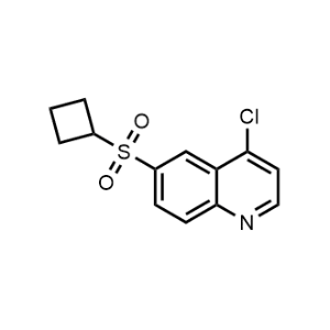 4-Chloro-6-(cyclobutylsulfonyl)quinoline|CS-1171442