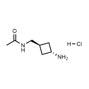 N-(((1R,3R)-3-Aminocyclobutyl)methyl)acetamide hydrochloride|CS-1171460