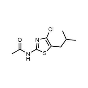 N-(4-Chloro-5-isobutylthiazol-2-yl)acetamide|CS-1171485