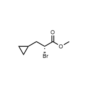 Methyl (R)-2-bromo-3-cyclopropylpropanoate|CS-1171572