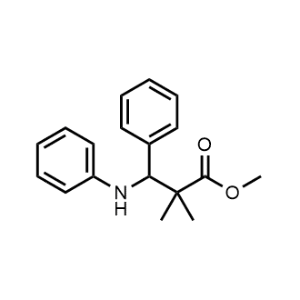 Methyl 2,2-dimethyl-3-phenyl-3-(phenylamino)propanoate|CS-1171740
