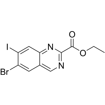 Ethyl 6-bromo-7-iodoquinazoline-2-carboxylate|CS-1171871